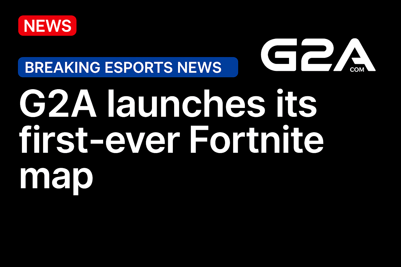 G2A launches its first-ever Fortnite map