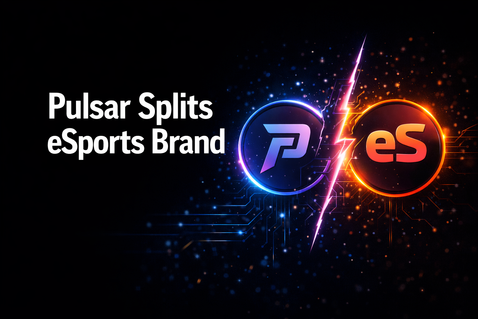 Pulsar splits esports brand