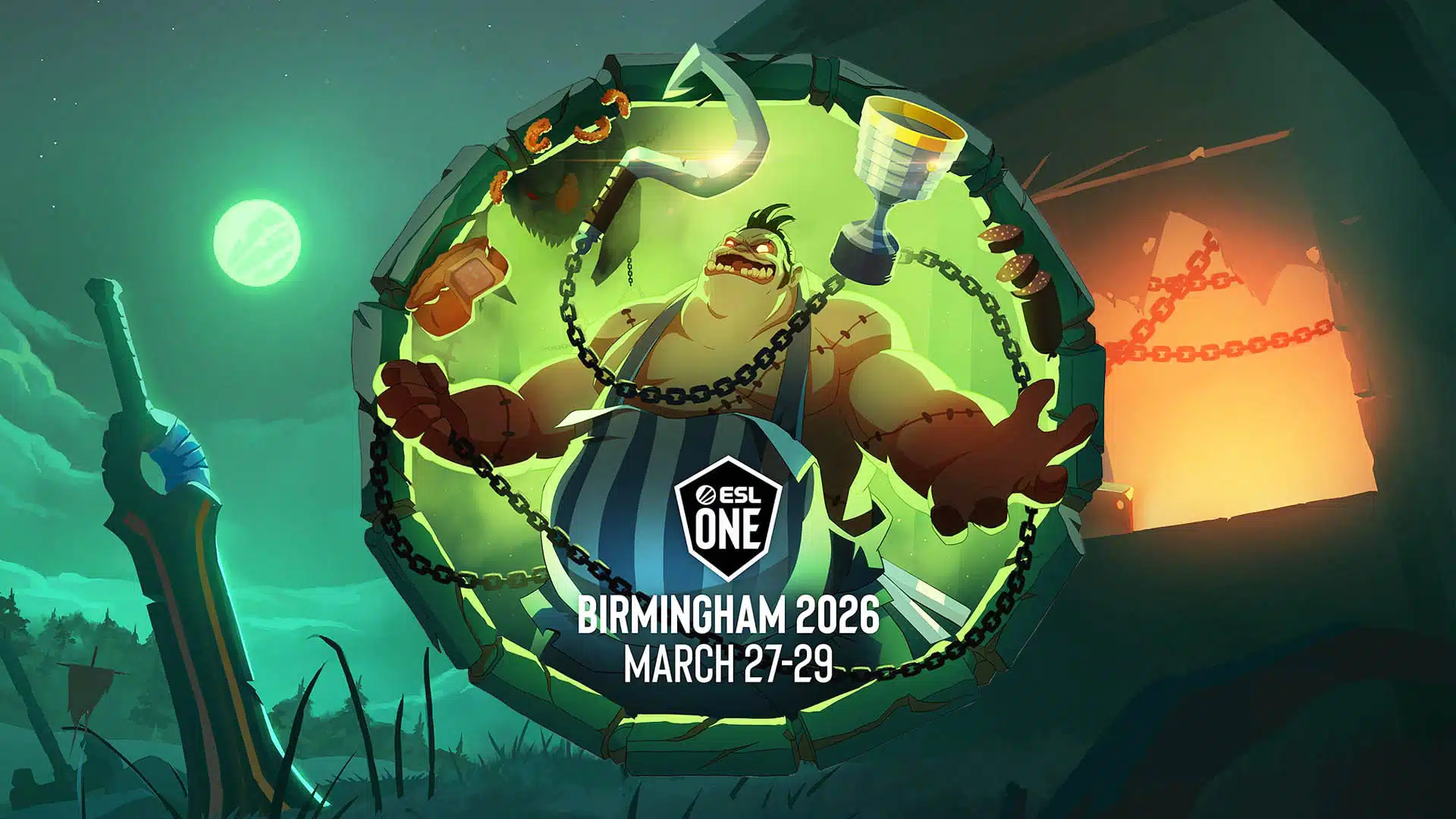 Which teams qualified for ESL One Birmingham 2026?